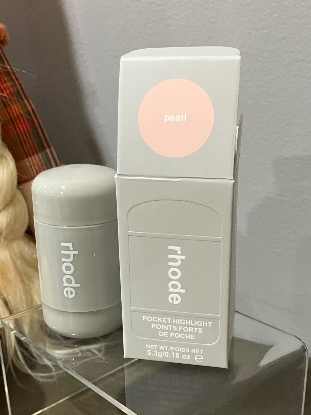 RHODE Pocket Highlight Stick — Pearl (Sheer Soft Pink Pearl)